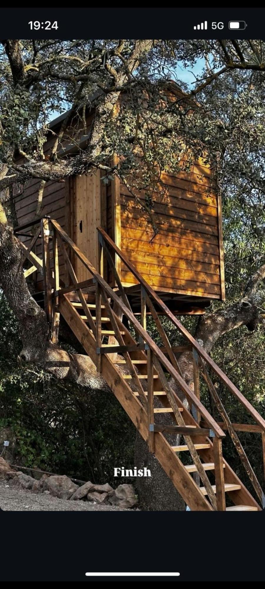 Cabana Del Arbol Lavagarural Villanueva del Rosario Zewnętrze zdjęcie